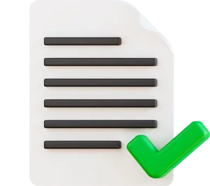 Logotipo de las condiciones y acuerdos